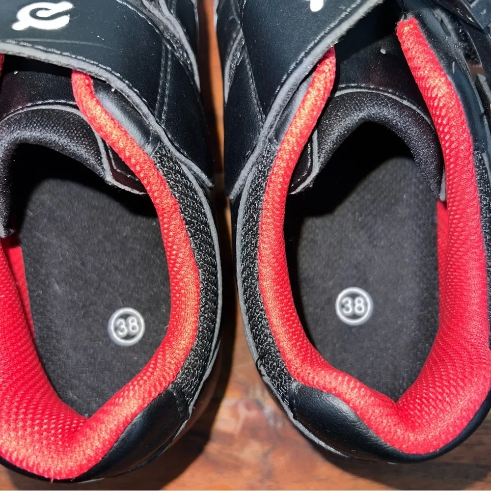 Peloton Cycling Shoes Delta Look Cleats Spin Shoes EU 38 US Women’s 7 Men’s 5 - Picture 8 of 11